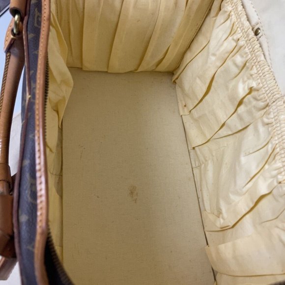 LOUIS VUITTON Monogram Vintage 16" Overnight Travel Carryall Doctor Case Bag - Picture 12 of 16